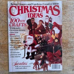 VTG Christmas Ideas Mag Better Homes & Gardens 1987